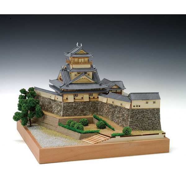 木製建築模型 1/150 高知城 特売 いている 送料無料 トイスタジアム