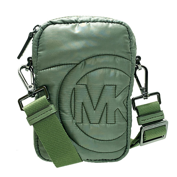 マイケルコース MICHAEL KORS バック ショルダーバッグ レディース アウトレット ナイロン×レザー ビッグロゴ レイ 35F1U5RC2C ARMY ｱｰﾐｰｸﾞﾘｰﾝ マイケルコース MICHAEL KORS レディース WWW