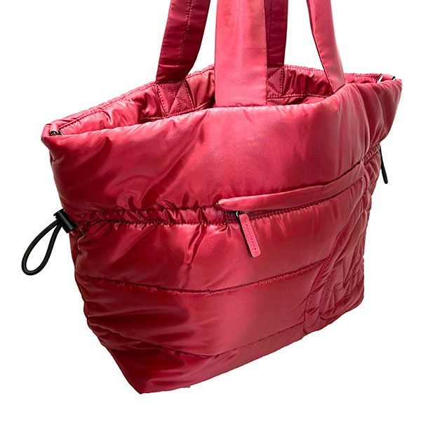マイケルコース MICHAEL KORS バック トートバッグ レディース アウトレット ナイロン×レザー レイ 35F1U5RT3C BERRY ﾍﾞﾘｰ マイケルコース MICHAEL KORS レディース WWW_2