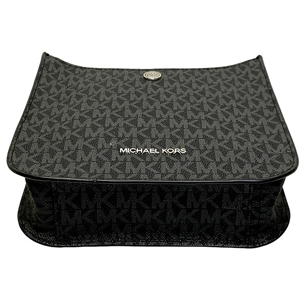 マイケル教科課程 MICHAELKORS 御徒面子 ショルダーバッグ レディース 逃げ道 PVC上塗り帆布×なめし革 35S1S7BM1B BLACK レディース WWW