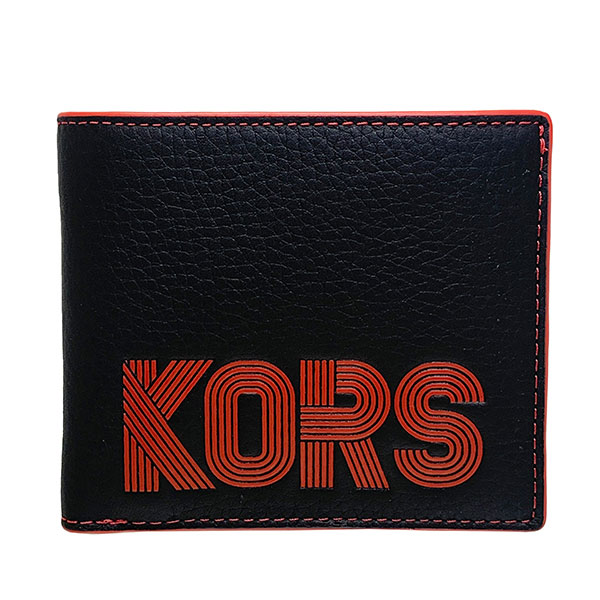 マイケルコース MICHAELKORS 小物 財布 二つ折り財布 レディース メンズ アウトレット レザー 36H1LCOF1X FLAME レディース メンズ WWW MMMの通販は