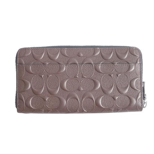 コーチ F Coach 財布 長財布 メンズ アウトレット Pvcレザー ラウンドファスナー F Mah マホガニー Coach メンズ の通販はau Pay マーケット Brandshop Purely Au Pay マーケット店