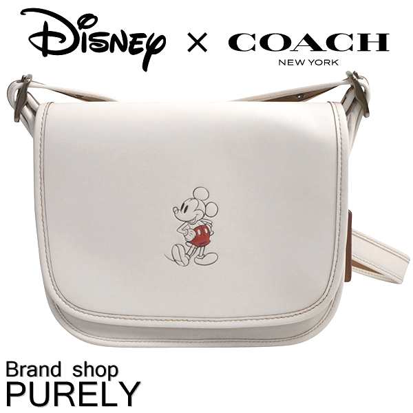 コーチ F Coach バッグ ショルダーバッグ レディース アウトレット レザー ミッキー Coach X Disney ディズニ F Qbchk チョの通販はau Pay マーケット Brandshop Purely Au Pay マーケット店