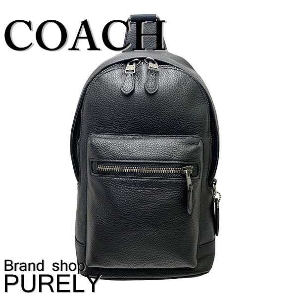 コーチ COACH バック ボディバッグ メンズ アウトレット レザー