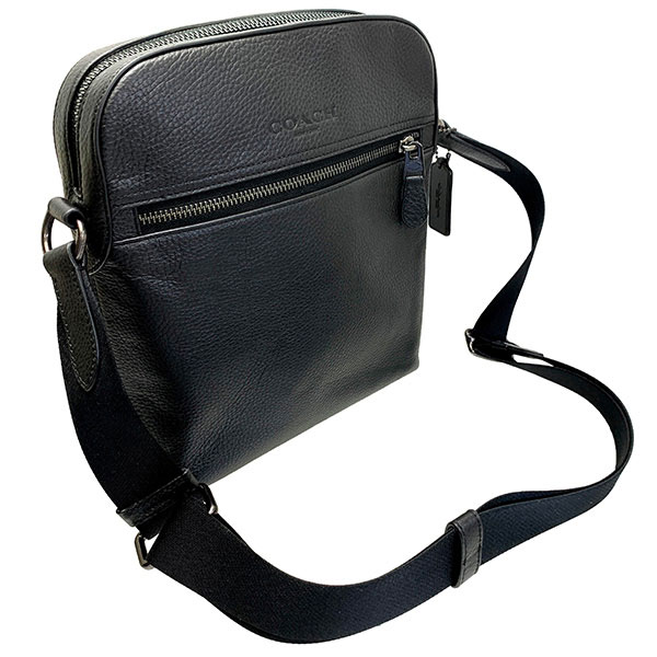 コーチ COACH ショルダーバッグ メンズ レザー 4011 QBBK COACH コーチ バッグ ショルダーバッグ 4011 QBBK レザー 革