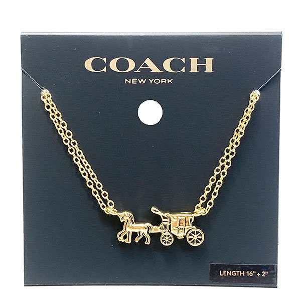 コーチ COACH レディース ネックレス アクセサリー アウトレット