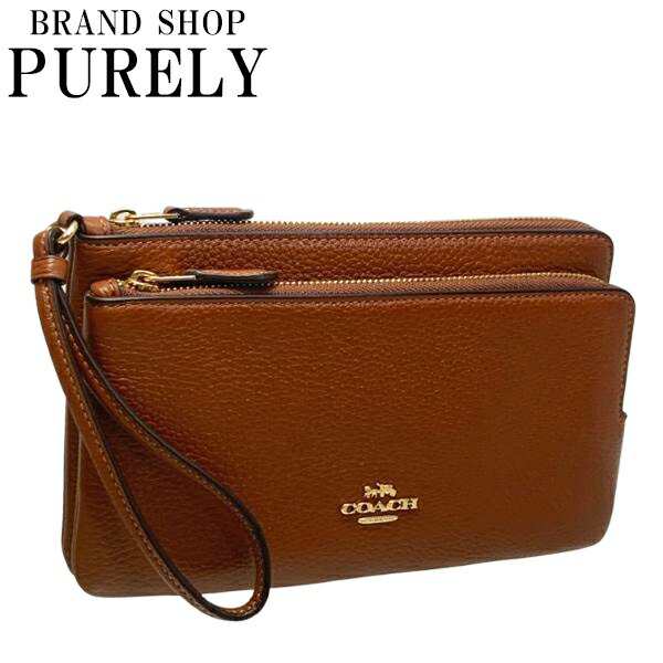 コーチ COACH 小物 財布 長財布 ポーチ レディース アウトレット レザー C5610 FC5610 IMR1W レッドウッド WWWの通販は