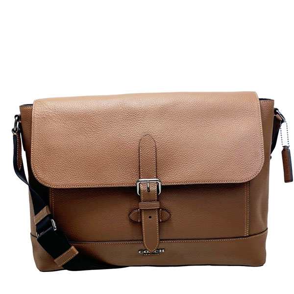 コーチ COACH ショルダーバッグ メンズ アウトレット レザー CB841 FCB841 QBSD サンド MMM｜au PAY マーケット