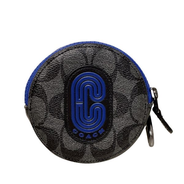 コーチ Coach 小物 小銭入れ コインケース メンズ アウトレット Pvcコーティングキャンバス レザー Cc417 Fcc417 Qbtkg チャコール スポの通販はau Pay マーケット Brandshop Purely Au Pay マーケット店