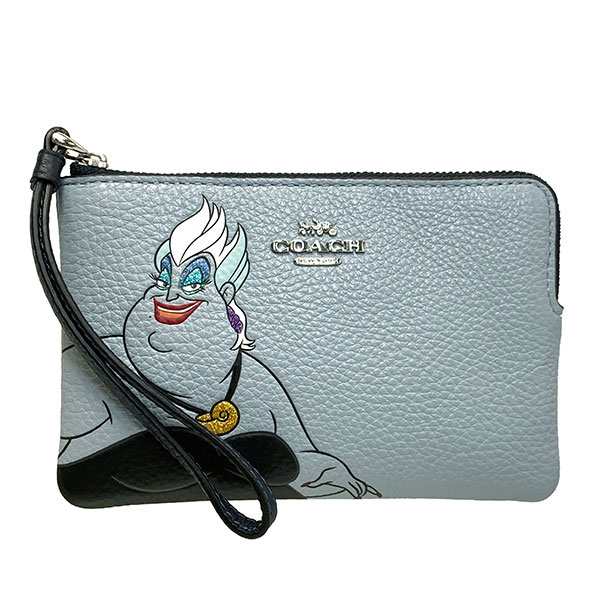 コーチ Coach 小物 ポーチ レディース アウトレット レザー ディズニー ヴィランズ Cc7 Fcc7 Svuph アイスブルーマルチ Wwwの通販はau Pay マーケット Brandshop Purely Au Pay マーケット店
