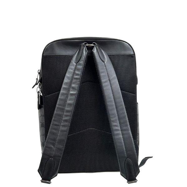コーチ バッグ メンズ COACH リュックサック シグネチャー グラハム バックパック F38755 QBMI5 チャコール×ブラック COACH メンズ_2