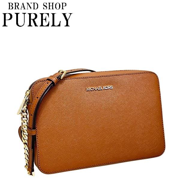 マイケルコース バッグ レディース MICHAEL KORS ショルダーバッグ レザー アイテム ラージ EW クロスボディー 35T8GTTC9L LUGGAGE ラゲッジ 送料無料