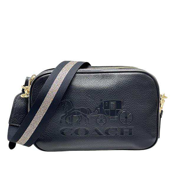 COACHバッグ F75818 BLK ショルダーバッグ クロスボディー2WAY-