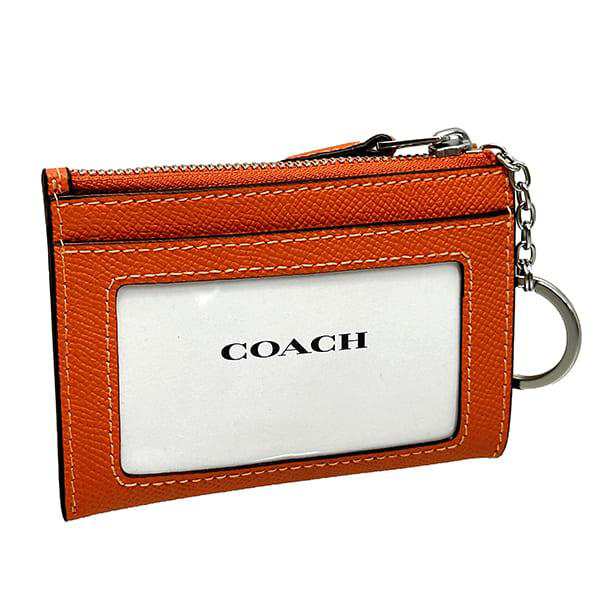 コーチ 財布 レディース COACH コインケース クロスグレイン レザー