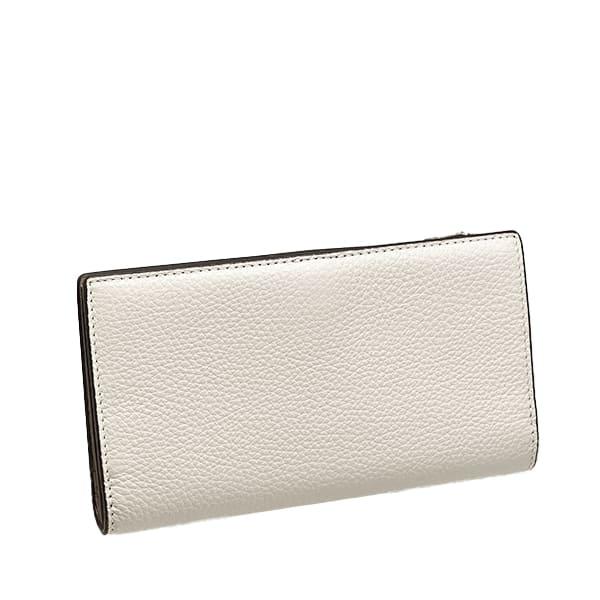 コーチ 財布 レディース COACH 折り財布 レザー スリム ジップ