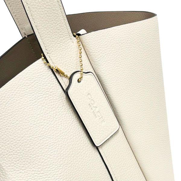 国内発送 コーチ バッグ レディース COACH ショルダーバッグ レザー ハドリー ターンロック トート バッグ CAL17 IMCHK チョーク_4