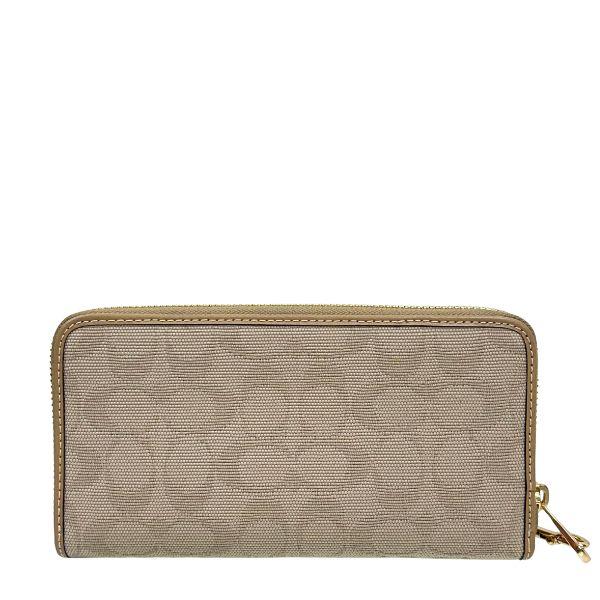 国内発送 コーチ 財布 レディース COACH 長財布 シグネチャー ロング ジップ アラウンド ウォレット CAO81 IMLG6 ダークナチュラルマルチ_2