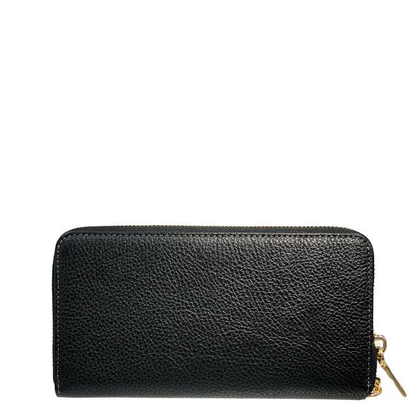 コーチ 財布 レディース COACH 長財布 レザー ロング ジップ アラウンド ウォレット デタッチャブル カードケース CBZ98 IMBLK ブラック