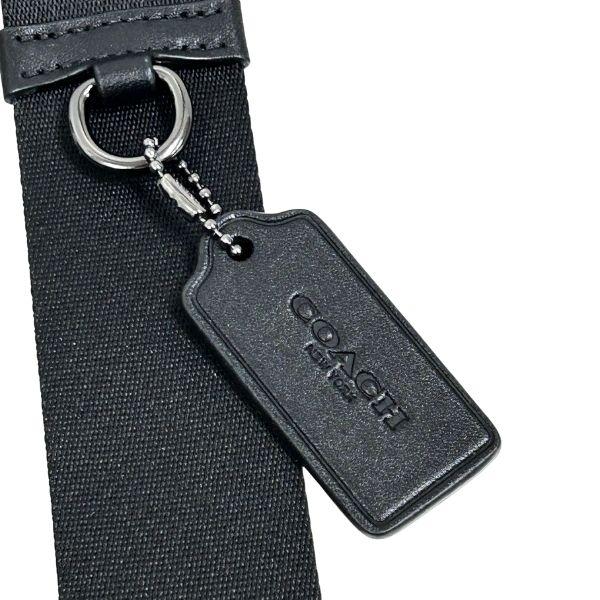 国内発送 コーチ バッグ メンズ COACH ショルダーバッグ シグネチャー ターナー パック スリングパック CCQ51 QBMI5 チャコール×ブラック_4