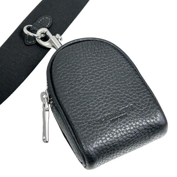 国内発送 コーチ バッグ メンズ COACH ショルダーバッグ フィンレイ クロスボディ バッグ CDB24 SV/BK ブラック_4