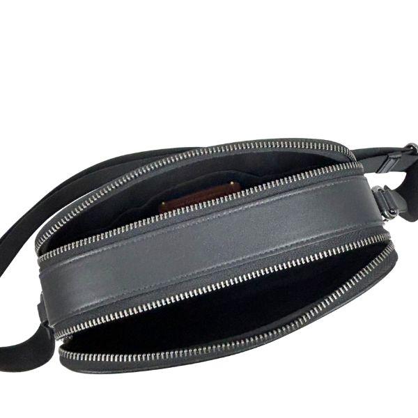 国内発送 コーチ バッグ メンズ COACH ショルダーバッグ シグネチャー ヴァーシティ グラハム クロスボディ CDC52 QBWAN ウォルナットマルチ_5