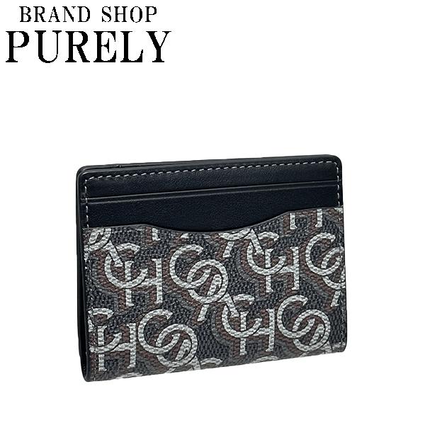 コーチ 財布 メンズ COACH カードケース モノグラム マグネティック カード ケース CF133 QB/BK ブラック 送料無料 7,551円