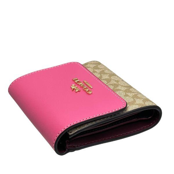 コーチ 財布 レディース COACH 折り財布 シグネチャー トライ