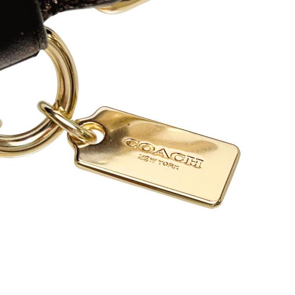 コーチ ペット用品 COACH 犬用首輪 中型犬 シグネチャー ミディアム ペット カラー CH146 IMAA8 ブラウン×ブラック 首輪