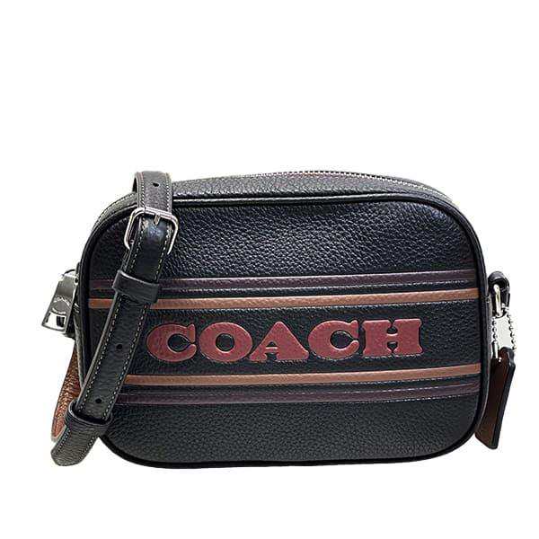 【新品】コーチ ショルダーバッグ COACH  ミニ ジェイミー カメラ バッグ・コーチ ストライプ ミニバッグ 斜め掛け CH308 アウトレット レディース