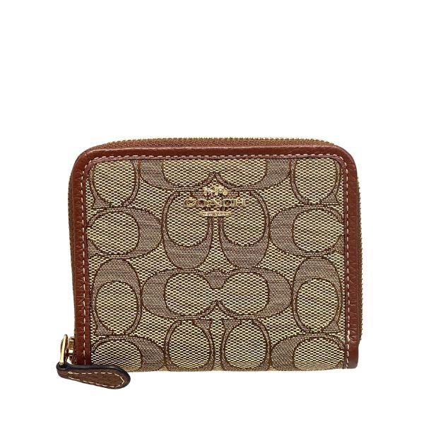 コーチ 財布 レディース COACH 折り財布 シグネチャー スモール