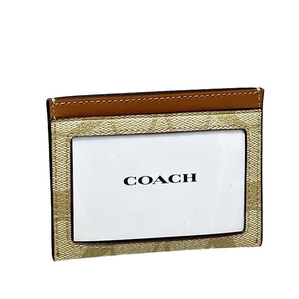 コーチ カードケース レディース COACH 小物 シグネチャー スリム ID