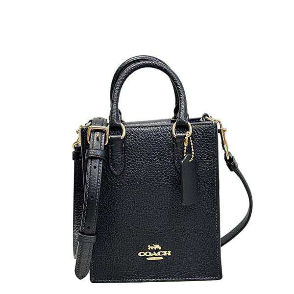 コーチ バッグ レディース COACH ハンドバッグ レザー ノース サウス ...