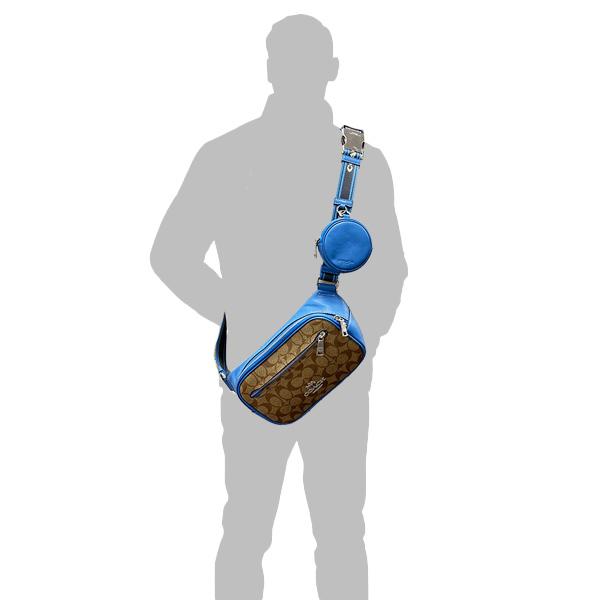 コーチ バッグ メンズ COACH ボディバッグ カラーブロック  