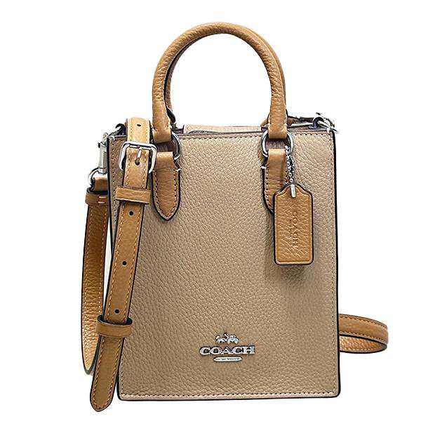 コーチ バッグ レディース COACH ハンドバッグ カラーブロック レザー