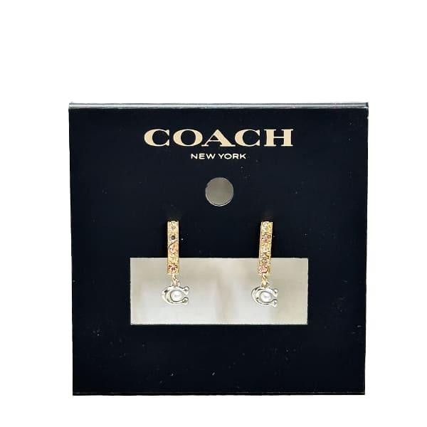 コーチ アクセサリー レディース COACH ピアス 小物 シグネチャー 