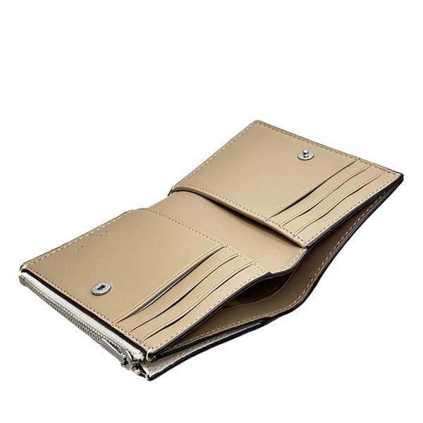 コーチ 財布 レディース COACH 折り財布 ぺブル レザー バイフォールド