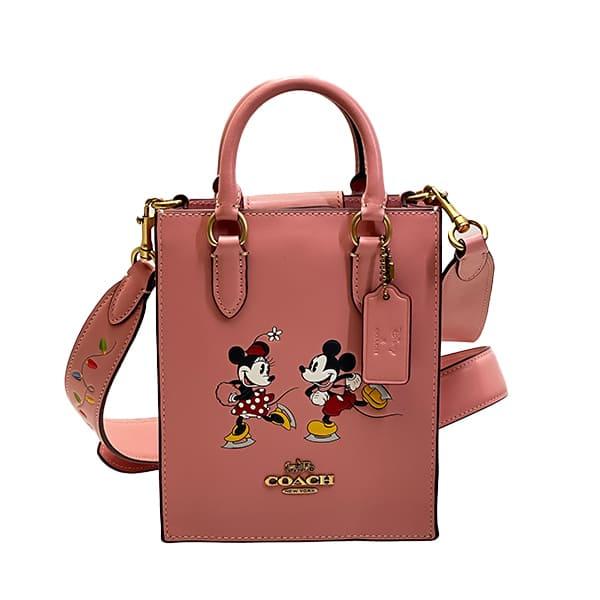 国内即送 COACHXDISNEY ミニー ノース/サウス ミニトート CN022 Amazon | [コーチ] バッグ ショルダーバッグ X DISNEY ミニー