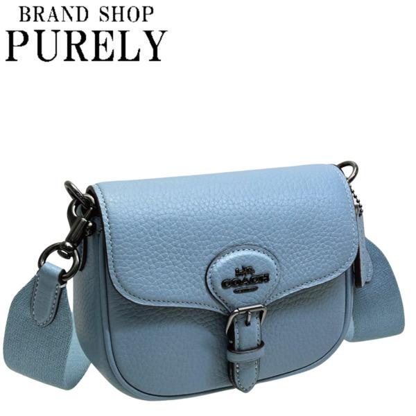 コーチ バッグ レディース COACH ショルダーバッグ レザー アメリア スモール サドル バッグ CP001 QBCFL コーンフラワーの通販はショルダーバッグ