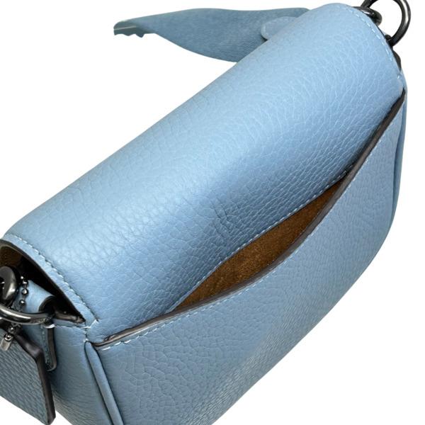 コーチ バッグ レディース COACH ショルダーバッグ レザー アメリア スモール サドル バッグ CP001 QBCFL コーンフラワーの通販は