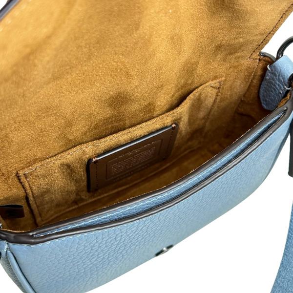 コーチ バッグ レディース COACH ショルダーバッグ レザー アメリア スモール サドル バッグ CP001 QBCFL コーンフラワーの通販は