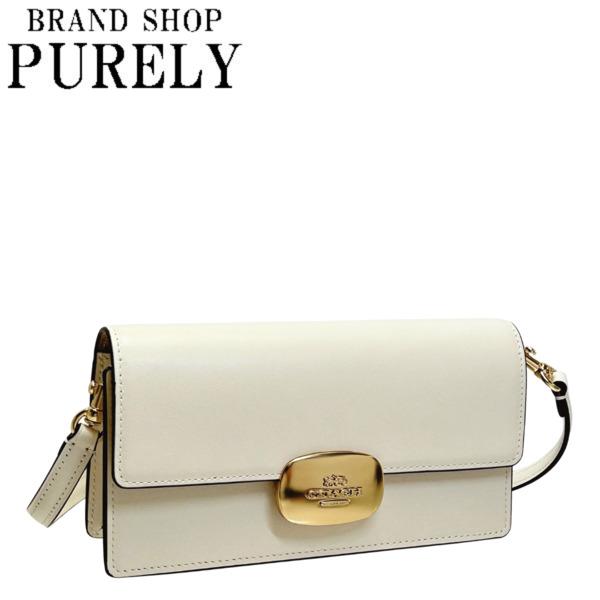 コーチ バッグ レディース COACH ショルダーバッグ レザー エライザ スモール フラップ クロスボディ CP045 IMCHK チョーク