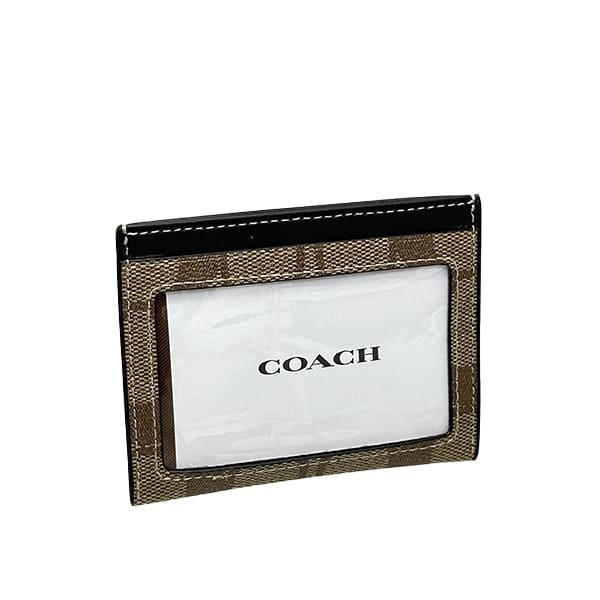 美品　COACH　コーチ　シグネチャー　スリム　パスポートケース　ウォレット Coach(コーチ) パスポートケース・ウォレット(ライフスタイル