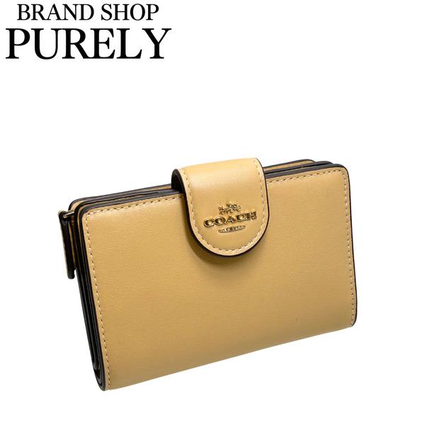 コーチ 財布 レディース COACH 折り財布 レザー ミディアム コーナー ジップ ウォレット CR791 IMTN2 タン 15,380円