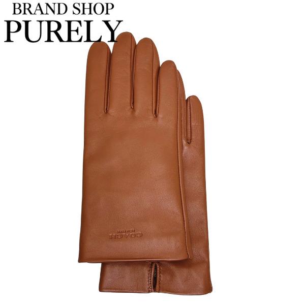 コーチ 手袋 レディースCOACH グローブ タッチパネル対応 レザー テック グローブ Mサイズ CV864 SAD サドル