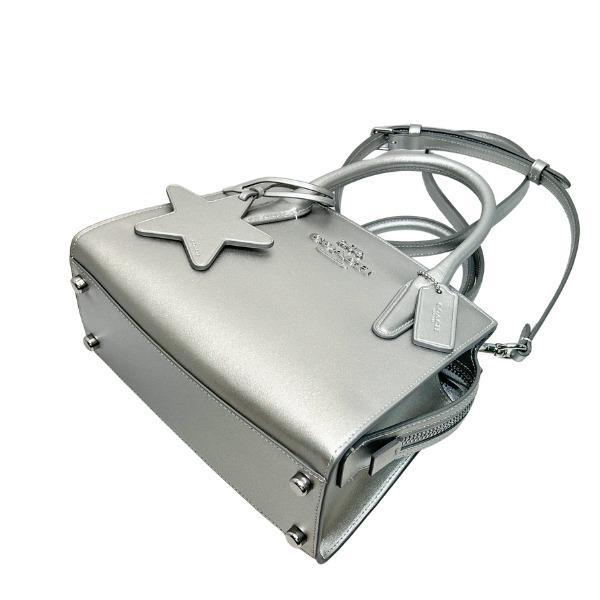 コーチ バッグ レディース COACH ハンドバッグ レザー アンドレア キャリーオール CW024 SVXC4 ライトシルバー コーチ バッグ レディース COACH ハンドバッグ レザー アンドレア