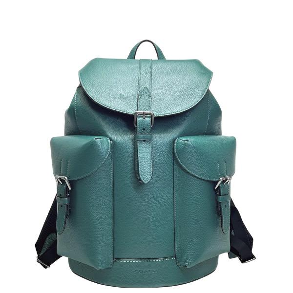 コーチ バッグ メンズ COACH リュックサック レザー ワーナー バックパック CW210 QB/EM エメラルド_1