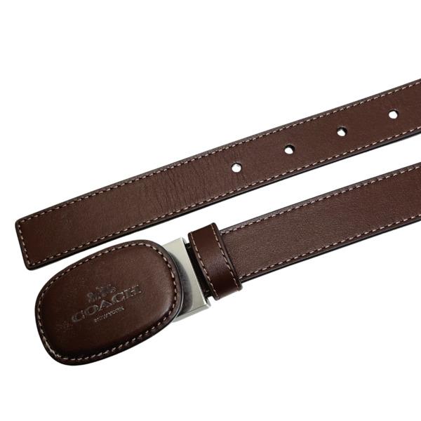 コーチ職 胴締め レディース COACH 小物 25MM プラーク バックル はね除ける トゥ 大きさ リヴァーシブル エライザ 胴締め CW737 MPL メイプル