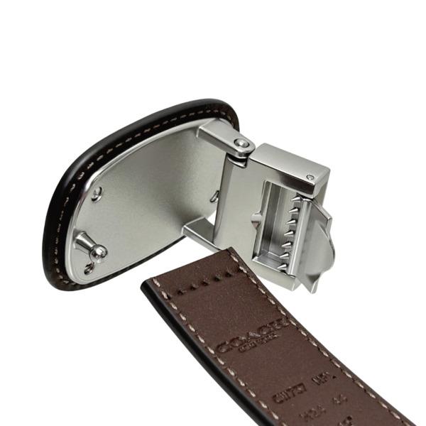 コーチ職 胴締め レディース COACH 小物 25MM プラーク バックル はね除ける トゥ 大きさ リヴァーシブル エライザ 胴締め CW737 MPL メイプル