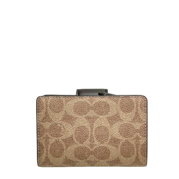 コーチ 財布 レディース COACH 折り財布 シグネチャー ミディアム