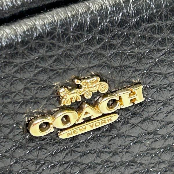 コーチ ポーチ レディース COACH 小物入れ レザー ポーチ リストレット CW906 IMBLK ブラック_4